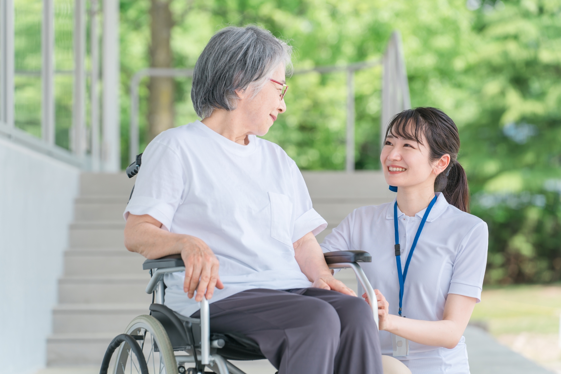 介護体験の様子